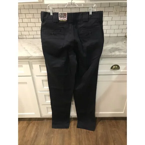 5.11 Tactical Pant Mens 36 Black Station Fire Resistant Gorpcore Hiking Unhemmed - Picture 2 of 11